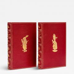 2 vol Lewis Carroll Alice in Wonderland Through the Looking Glass - 4688985