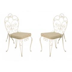 20 Outdoor Victorian Iron Side Chairs - 4734387