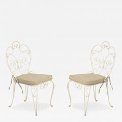 20 Outdoor Victorian Iron Side Chairs - 4734489