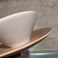 2000s Two tone Gravy Boat and Saucer Calif Tempo Metlox - 3392298