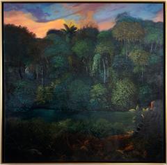 2002 Miguel Mansanet Monumental Landscape Painting Signed - 4432345