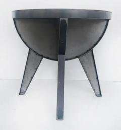 2010 Atomic Age Sputnik Studio Industrial Steel Side Tables Pair - 3528451