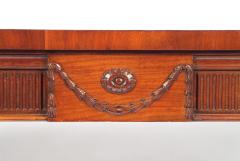 2013 George III Mahogany Crossbanded Console Table - 2497852