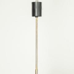 20th Century Acrylic Brass and Steel Hanging Pendant Light - 3634803