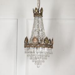 20th Century Amber and Amethyst Waterfall Chandelier - 3640392