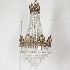 20th Century Amber and Amethyst Waterfall Chandelier - 3640503