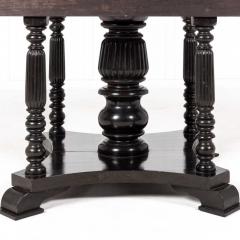 20th Century Anglo Indian Ebonised Centre Table - 3560233