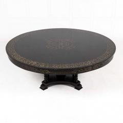 20th Century Anglo Indian Ebonised Centre Table - 3560238