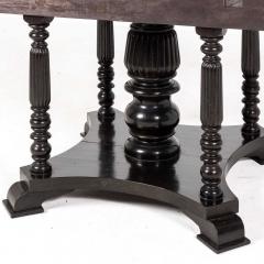 20th Century Anglo Indian Ebonised Centre Table - 3560310