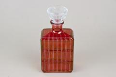 20th Century Art Deco Glass Decanter or Liquor Bottle Austria ca 1930 - 3404324