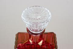 20th Century Art Deco Glass Decanter or Liquor Bottle Austria ca 1930 - 3404325