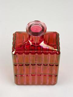 20th Century Art Deco Glass Decanter or Liquor Bottle Austria ca 1930 - 4484144