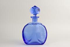 20th Century Art Deco Liquor Set Decanter With 5 Shot Glasses CZ circa 1920 - 4636721