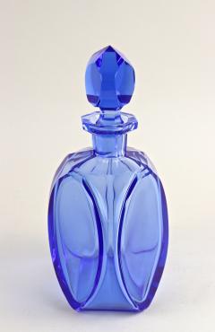 20th Century Art Deco Liquor Set Decanter With 5 Shot Glasses CZ circa 1920 - 4636723
