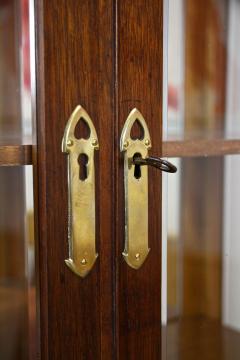 20th Century Art Nouveau Display Cabinet Vitrine Mahogany AT ca 1910 - 4121989