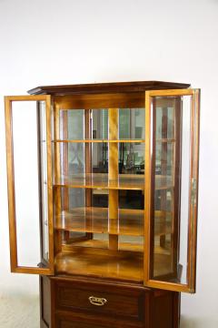 20th Century Art Nouveau Display Cabinet Vitrine Mahogany AT ca 1910 - 4121992