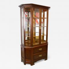 20th Century Art Nouveau Display Cabinet Vitrine Mahogany AT ca 1910 - 4122632