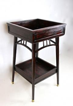 20th Century Art Nouveau Flower Stand Pedestal Beechwood Austria ca 1905 - 4806455