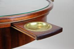 20th Century Art Nouveau Gaming Table Coffee Table Brass Base AT circa 1910 - 4523921