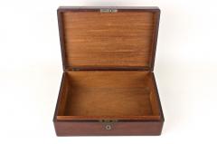 20th Century Art Nouveau Mahogany Wooden Box Humidor AT ca 1915 - 3823407