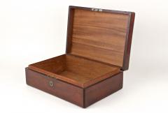 20th Century Art Nouveau Mahogany Wooden Box Humidor AT ca 1915 - 3823408