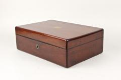 20th Century Art Nouveau Mahogany Wooden Box Humidor AT ca 1915 - 3823409