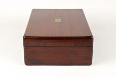 20th Century Art Nouveau Mahogany Wooden Box Humidor AT ca 1915 - 3823411