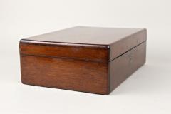 20th Century Art Nouveau Mahogany Wooden Box Humidor AT ca 1915 - 3823414