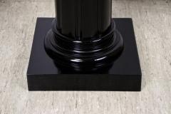 20th Century Art Nouveau Pedestal or Column ebonized handcarved AT ca 1900 - 4217901