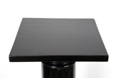 20th Century Art Nouveau Pedestal or Column ebonized handcarved AT ca 1900 - 4217904