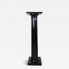 20th Century Art Nouveau Pedestal or Column ebonized handcarved AT ca 1900 - 4218488