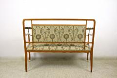 20th Century Art Nouveau Salon Suite With Brass Elements Austria ca 1910 - 4241908