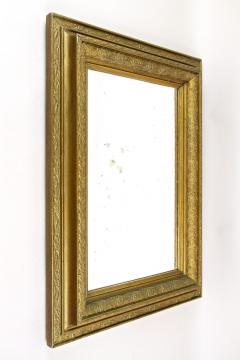 20th Century Art Nouveau Wall Mirror Bronzed Austria ca 1910 - 4583282