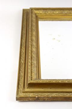 20th Century Art Nouveau Wall Mirror Bronzed Austria ca 1910 - 4583292
