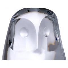 20th Century Baccarat Crystal Decorative Owl Sculpture - 2824409