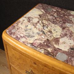 20th Century Birch Wood Dresser with Marble Top - 4123028