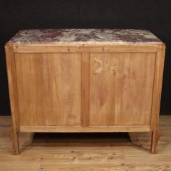 20th Century Birch Wood Dresser with Marble Top - 4123031