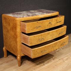 20th Century Birch Wood Dresser with Marble Top - 4123033