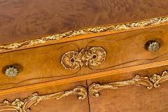 20th Century Burlwood Side Board Gold Design Details - 1038069