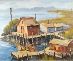 20th Century Californian Painting by Clifford Holmes Benicia  - 3418499