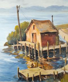 20th Century Californian Painting by Clifford Holmes Benicia  - 3418500