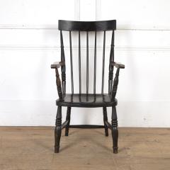 20th Century English Painted Windsor Chair - 3611325