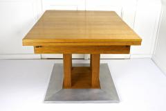 20th Century Extendable Oakwood Dining Table by Josef Hoffmann AT ca 1905 - 3393238