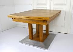 20th Century Extendable Oakwood Dining Table by Josef Hoffmann AT ca 1905 - 3393240