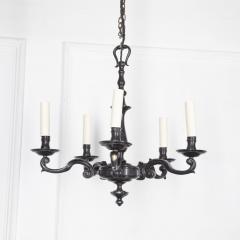 20th Century Five Branch Chandelier - 3640477