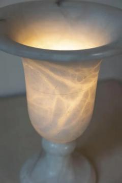 20th Century French Alabaster Lamp - 3963107