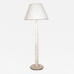 20th Century French Art Deco Plaster Floor Lamp - 4176963