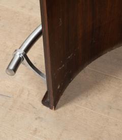 20th Century French Art Deco Style Round Bar with Six Stools - 4133381