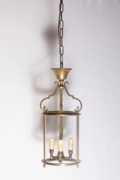 20th Century French Brass and Glass Lantern - 4079037