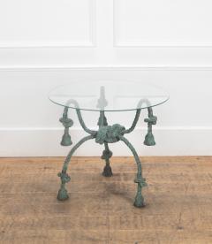 20th Century French Bronze Rope Tasselled Table - 4226259